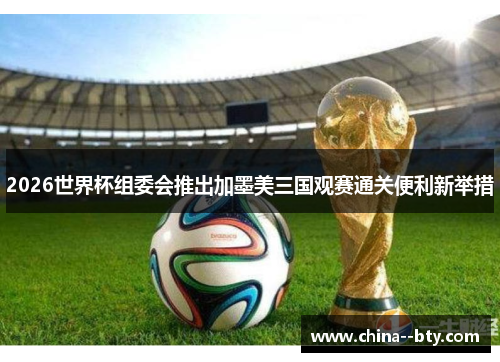 2026世界杯组委会推出加墨美三国观赛通关便利新举措